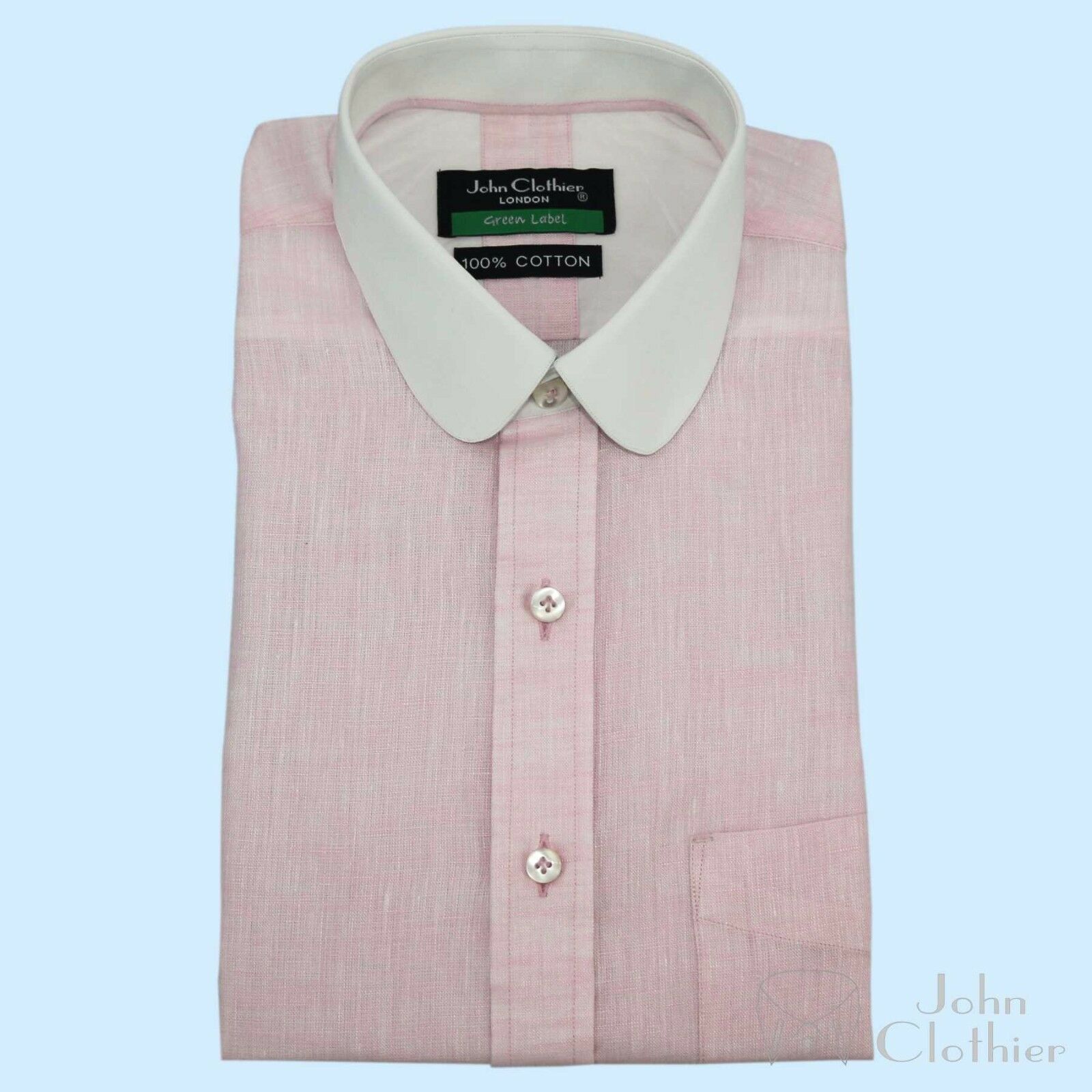 Pink Linen Peaky Blinders - John Clothier Online Shop