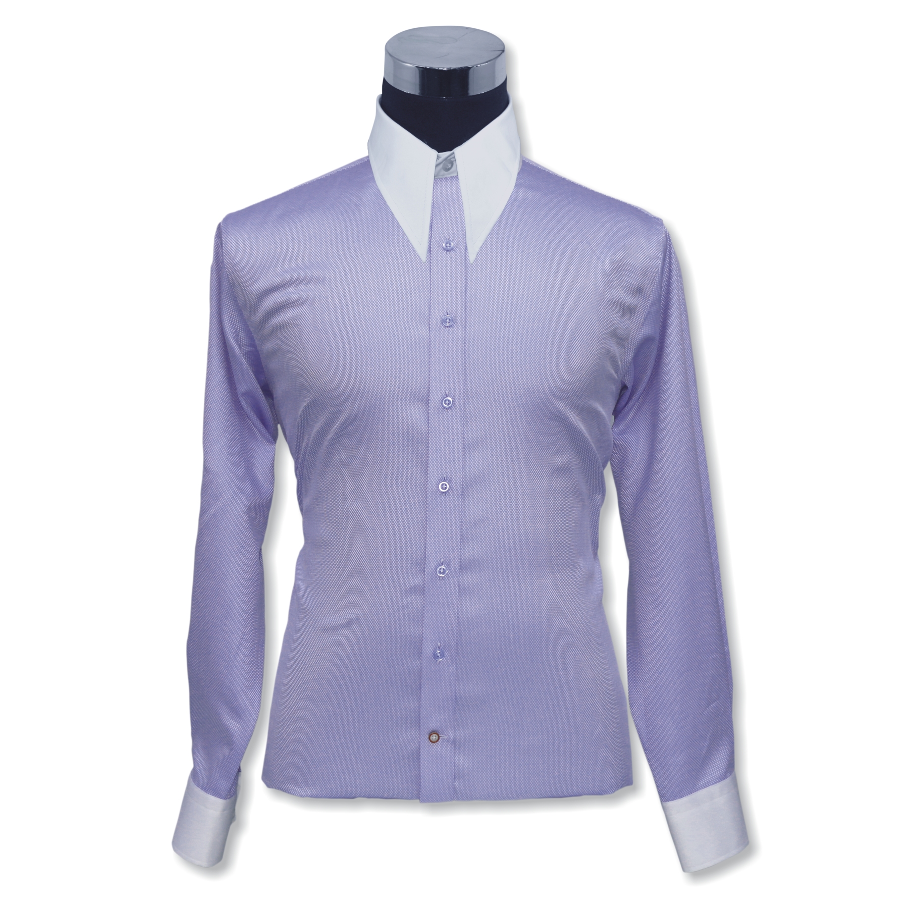 diamond collar shirt