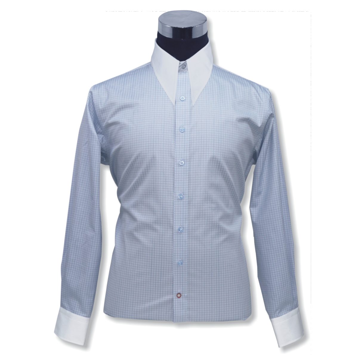 Spear Dagger Collar mens cotton vintage shirt