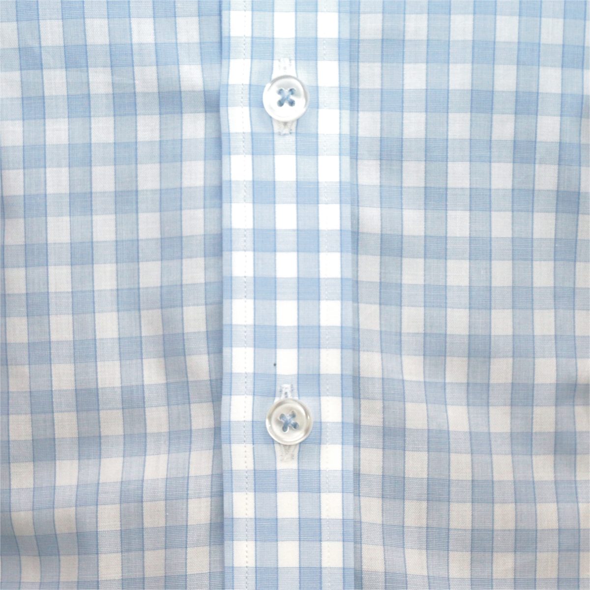 sky blue checks shirt