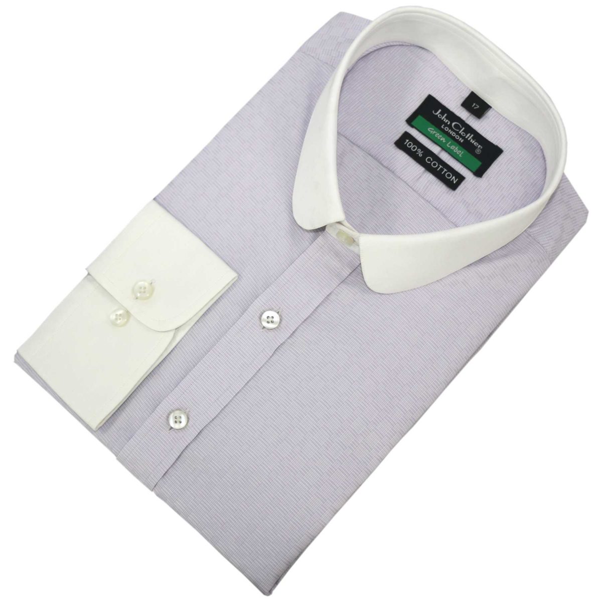 Lilac Penny collar shirt