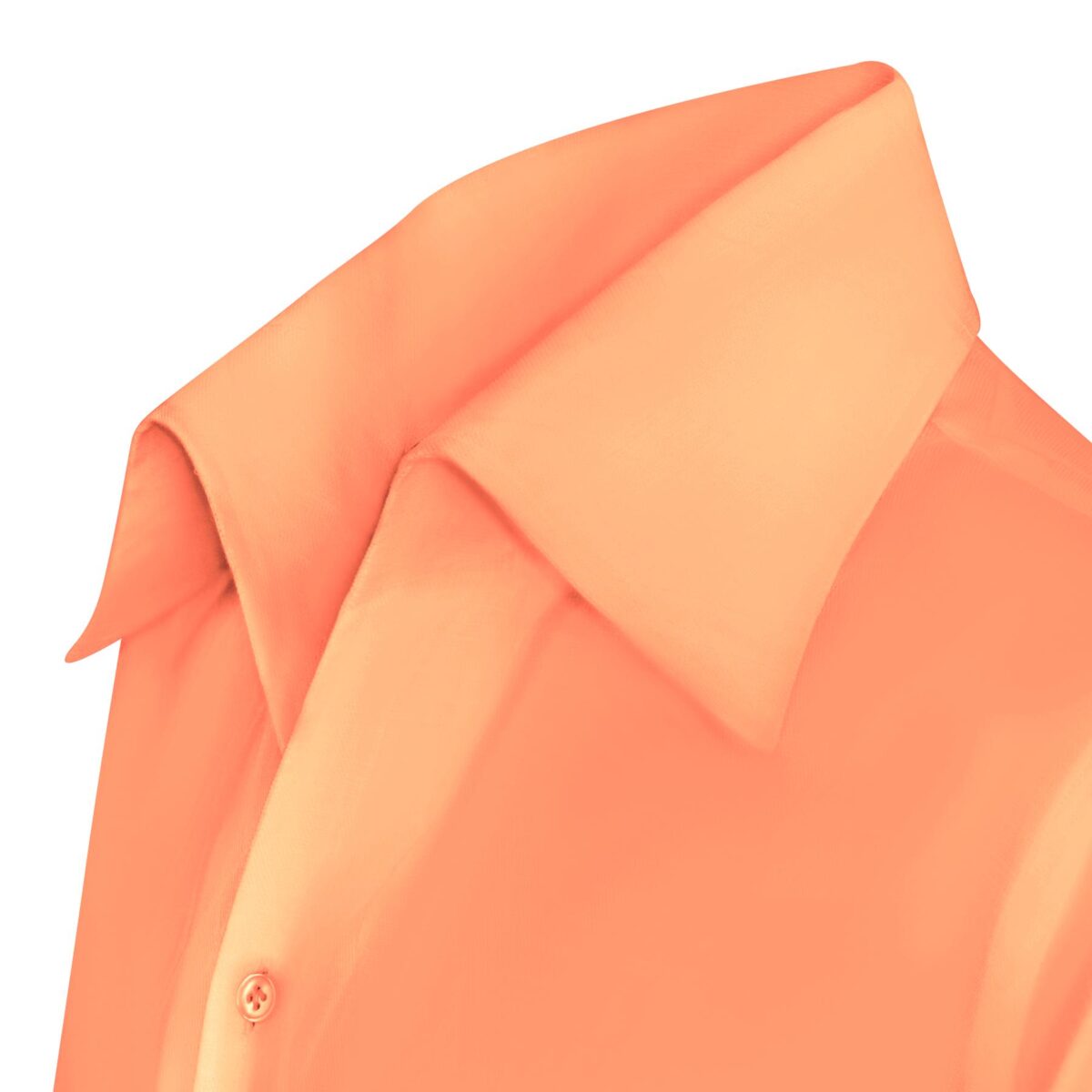 Orange High Collar Bow Collar, made to measure shirt for men, by John Clothier London