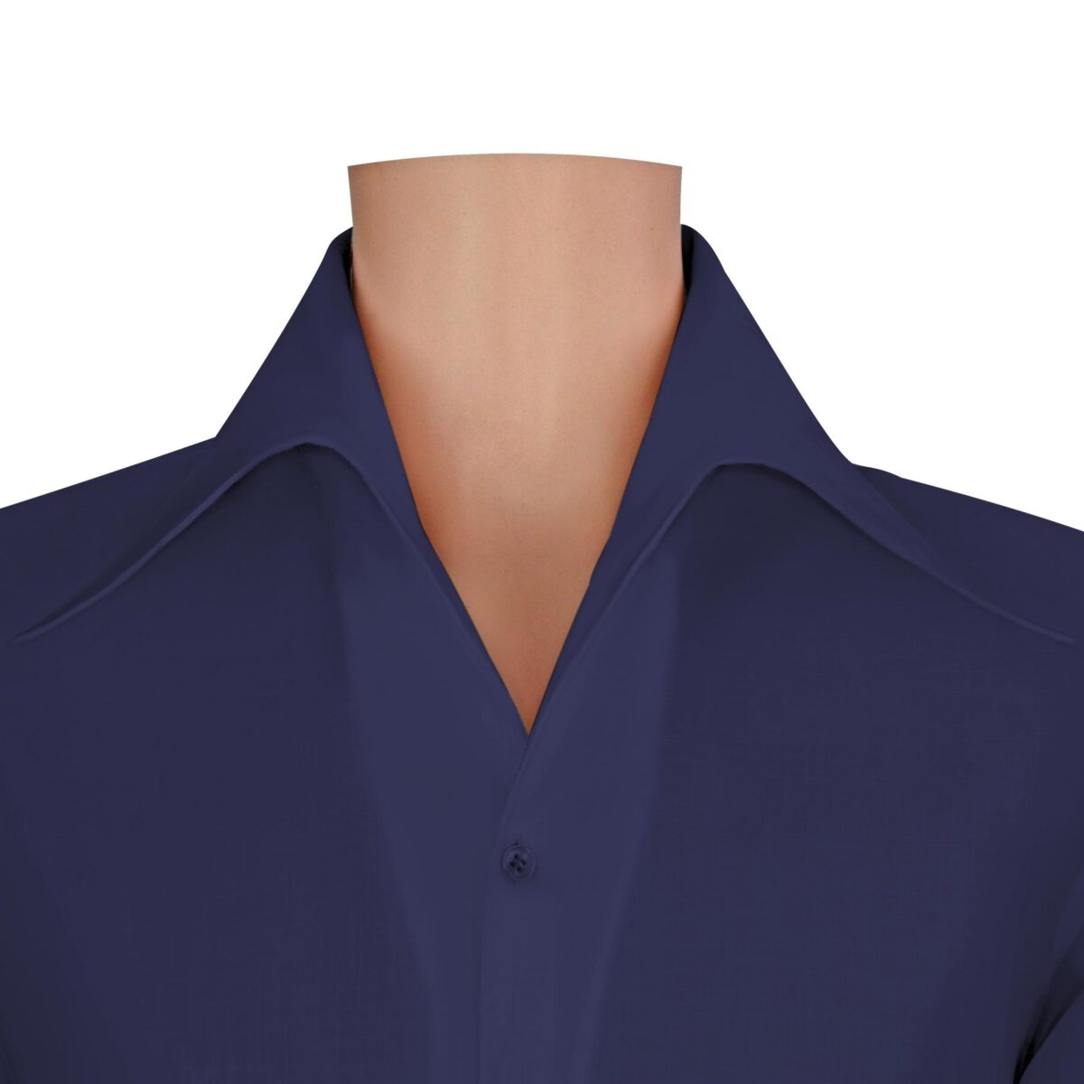 Men's high collar shirt - bow collar John Clothier London Made to measure shirts -your ultimate unique collar shirt maker