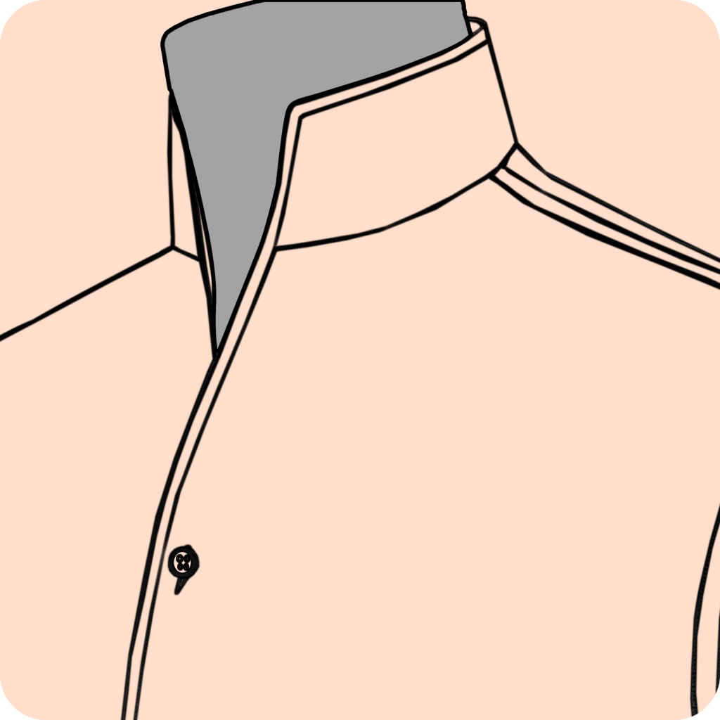 High Open Collar