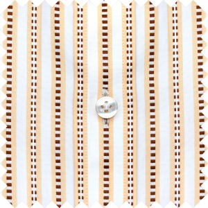 5017 Orange Brown Geometrical stripes 