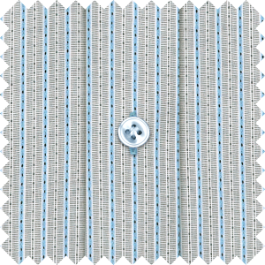 5014 Grey Sea Blue Dot stripes